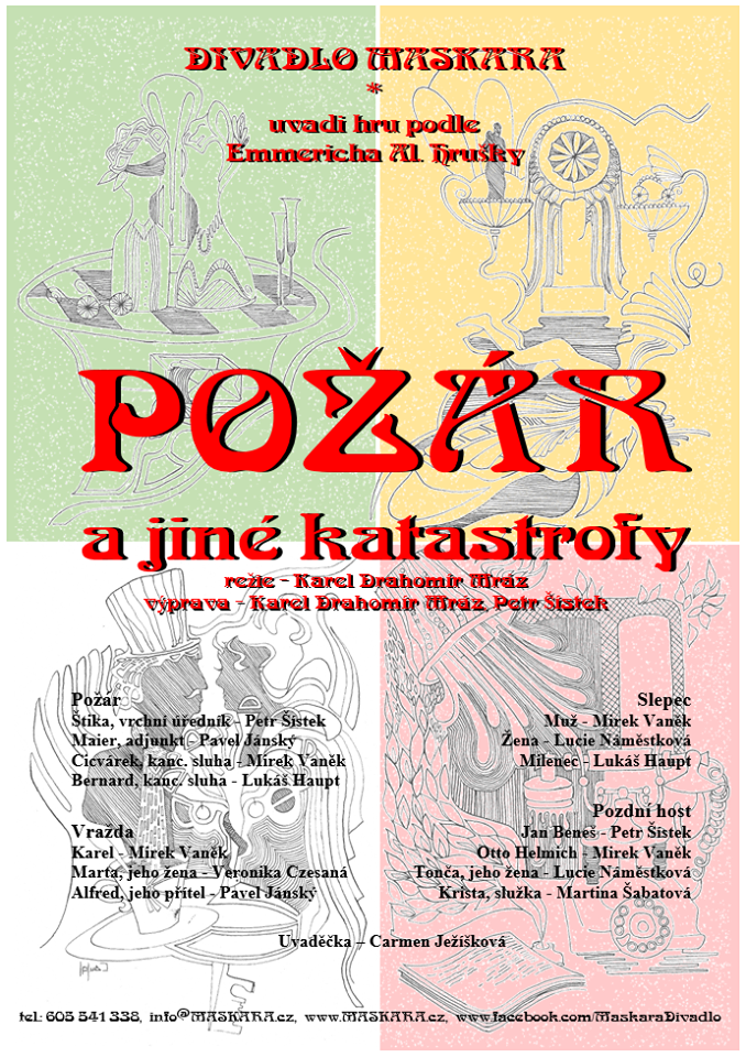 Fotografie představení Požár a jiné katastrofy